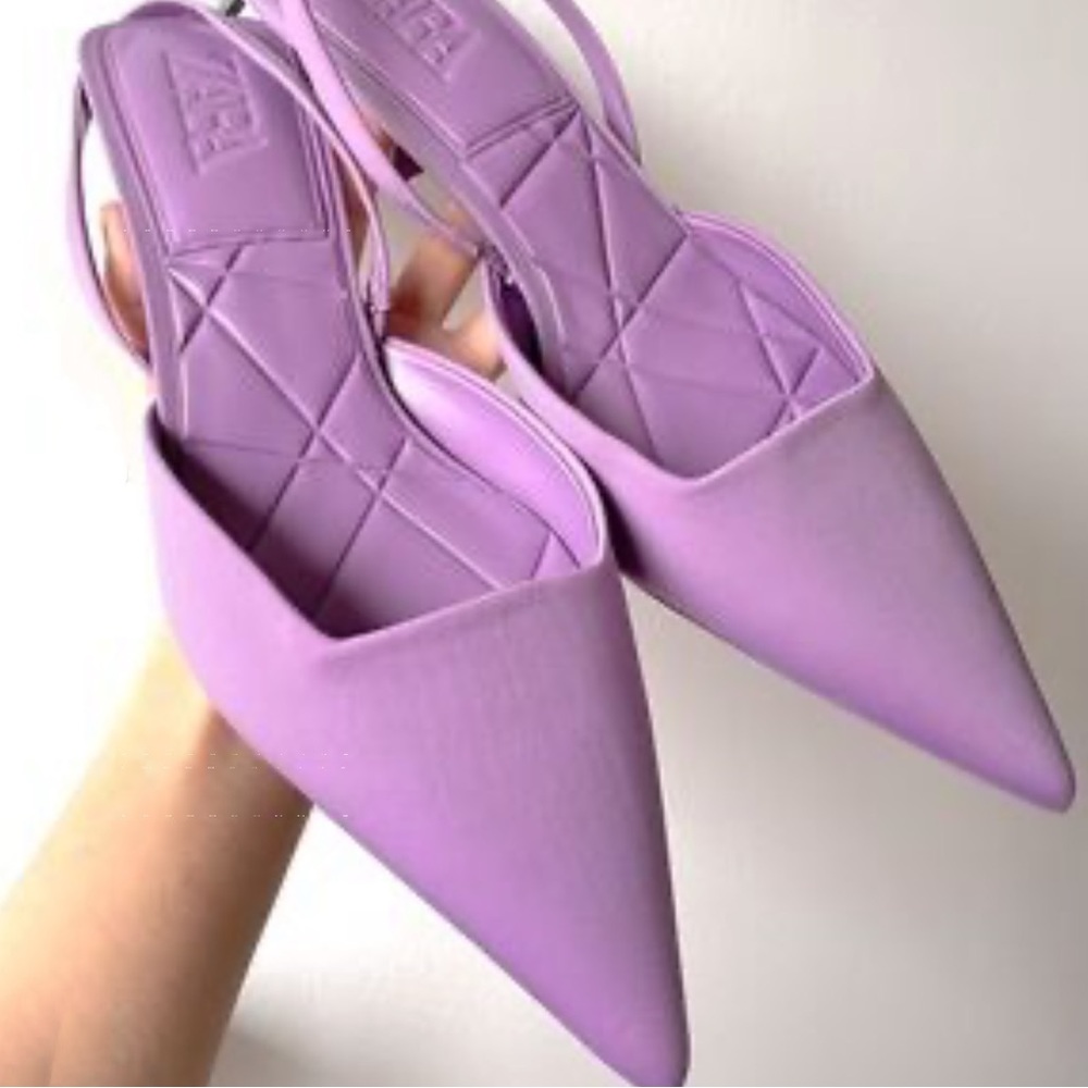 Slingback Kitten Heels